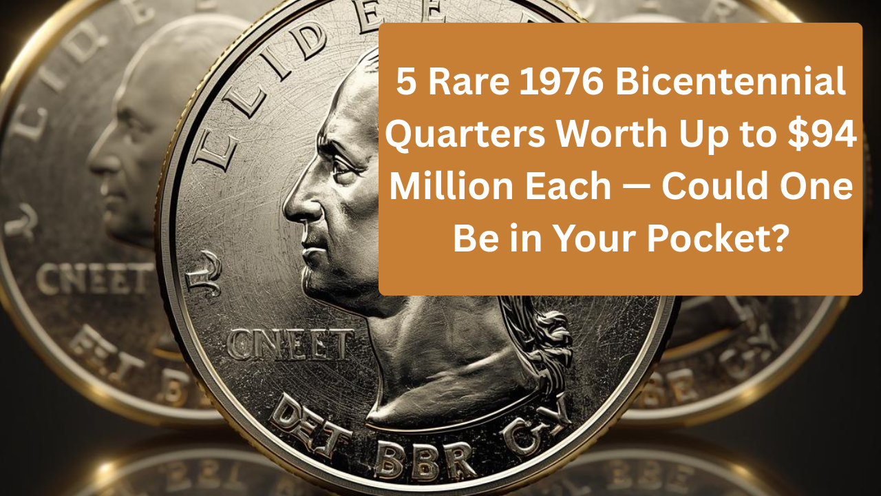 5 Rare 1976 Bicentennial Quarters Worth Up to $94 Million Each — Could One Be in Your Pocket?
