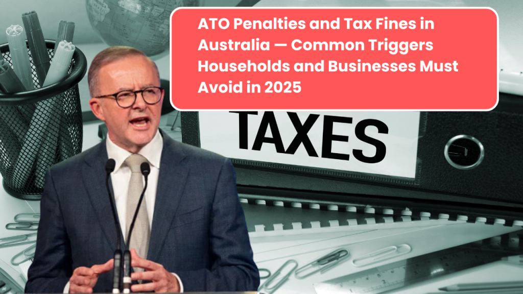 ATO Penalties and Tax Fines in Australia — Common Triggers Households and Businesses Must Avoid in 2025