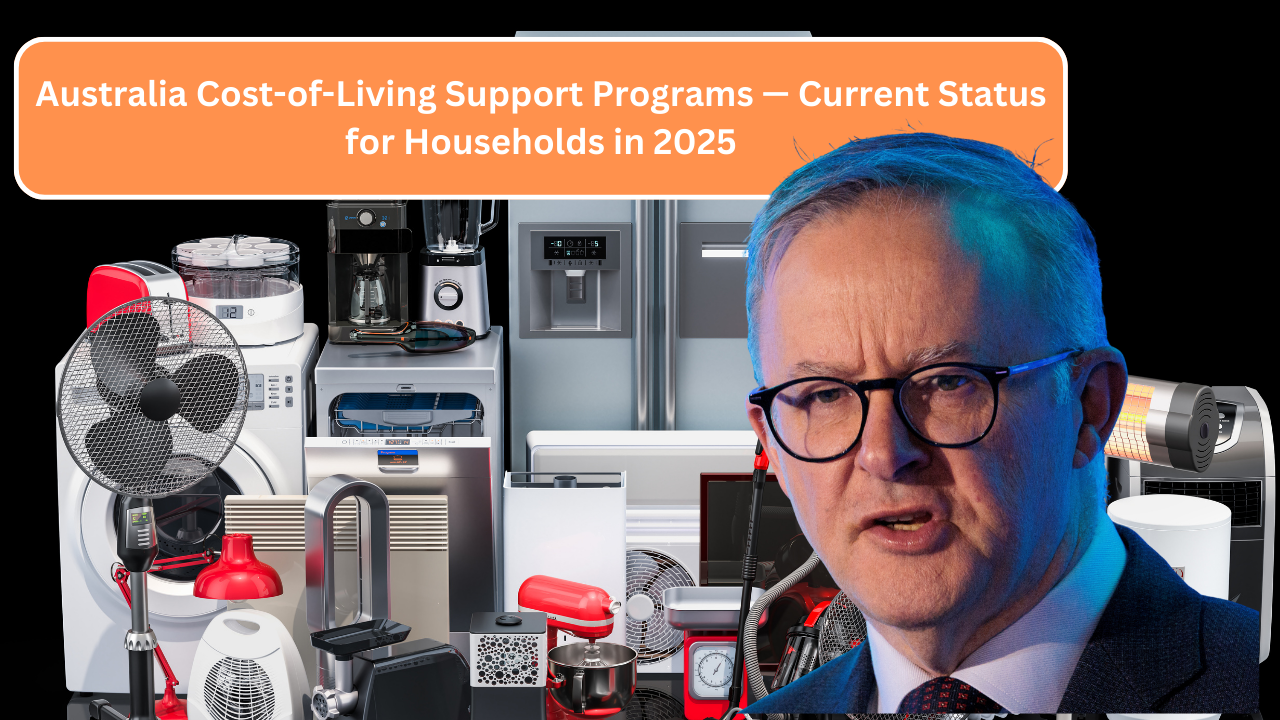 Australia Cost-of-Living Support Programs — Current Status for Households in 2025