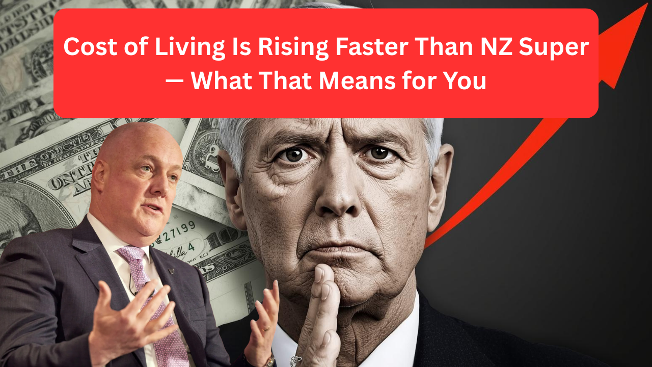 Cost of Living Is Rising Faster Than NZ Super — What That Means for You