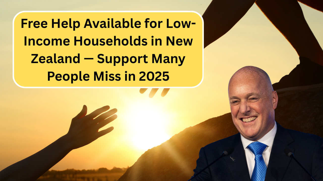 Free Help Available for Low-Income Households in New Zealand — Support Many People Miss in 2025