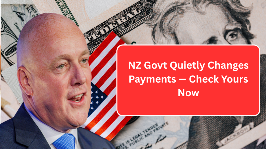 NZ Govt Quietly Changes Payments — Check Yours Now