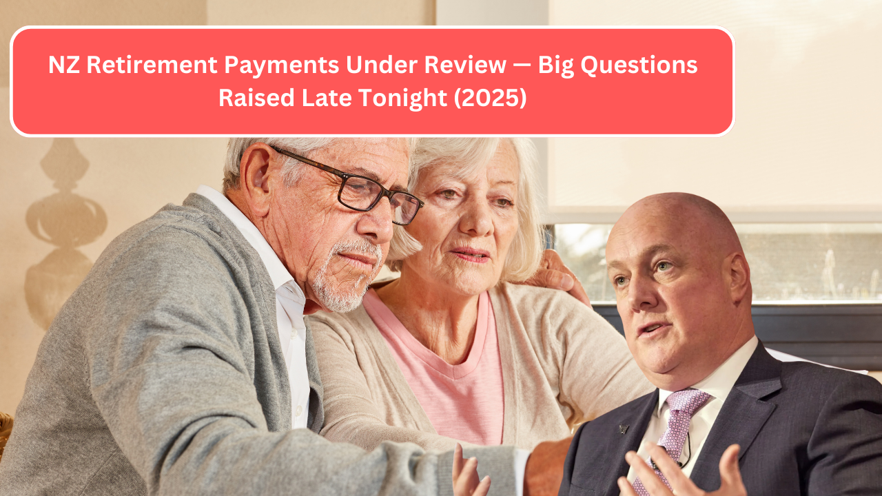 NZ Retirement Payments Under Review — Big Questions Raised Late Tonight (2025)
