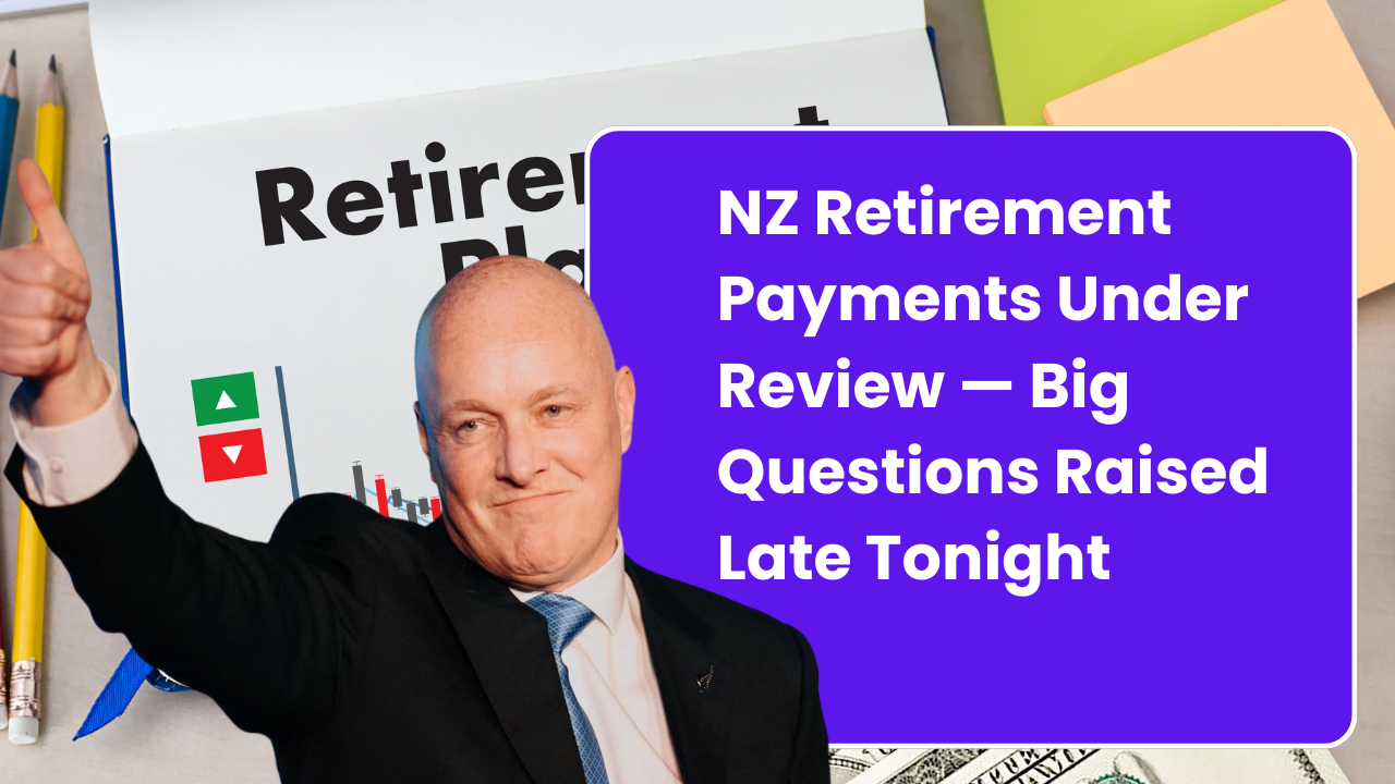 NZ Retirement Payments Under Review — Big Questions Raised Late Tonight