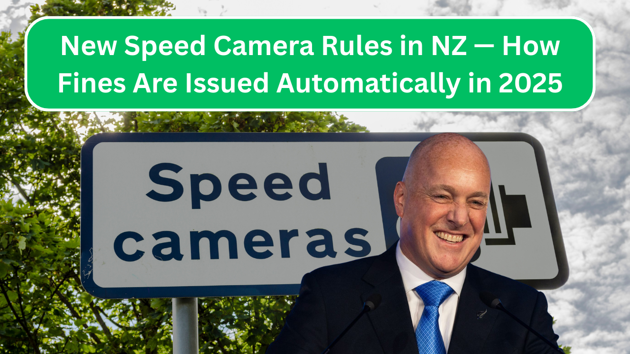 New Speed Camera Rules in NZ — How Fines Are Issued Automatically in 2025