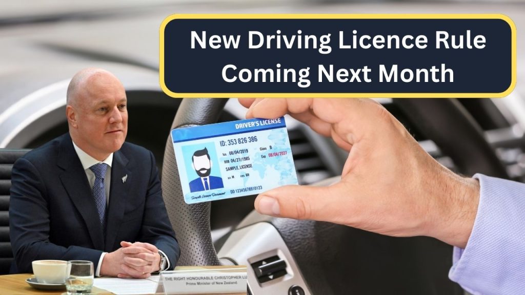New driving licence rule coming next month: what every NZ driver must know