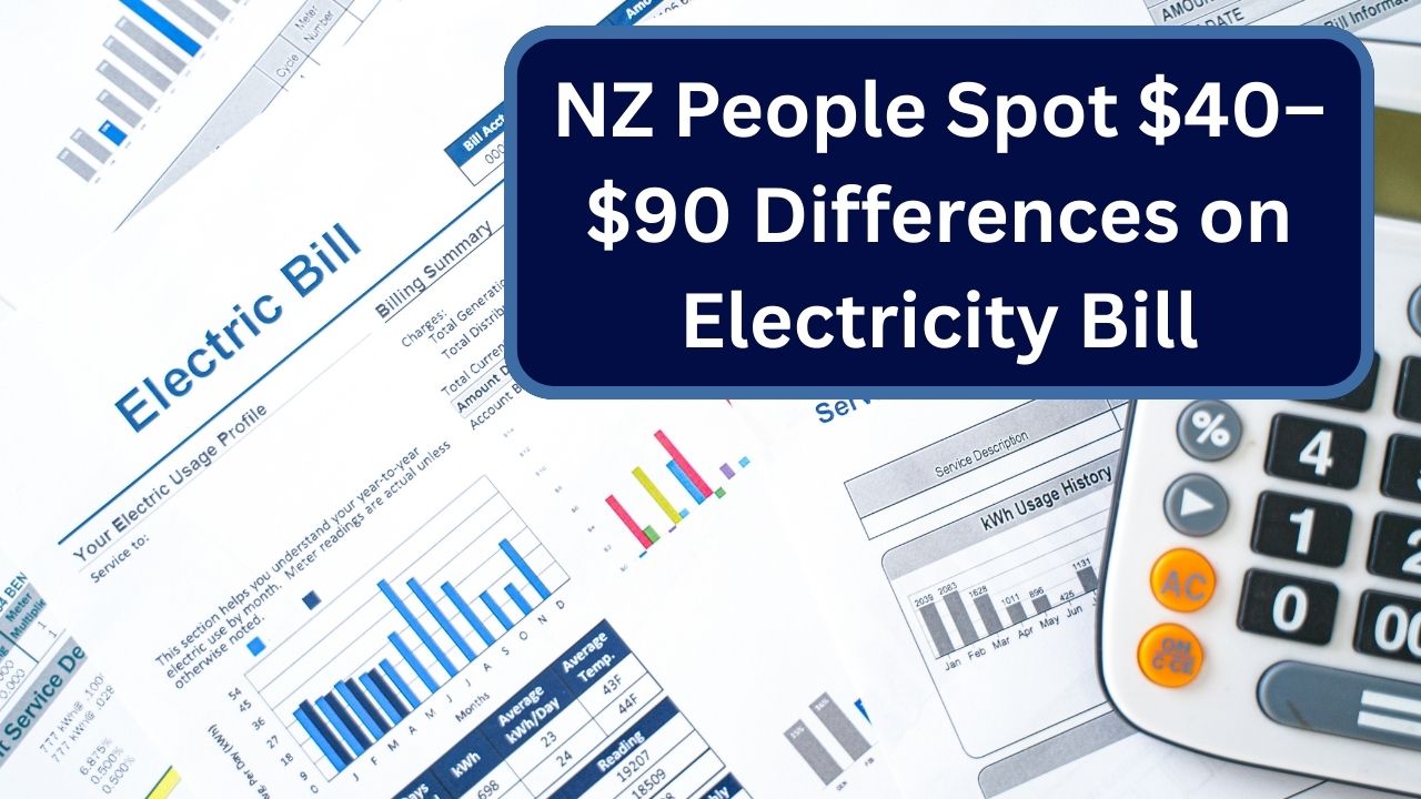 NZ People Spot $40–$90 Differences on Electricity Bill — Here’s What’s Behind the Shock