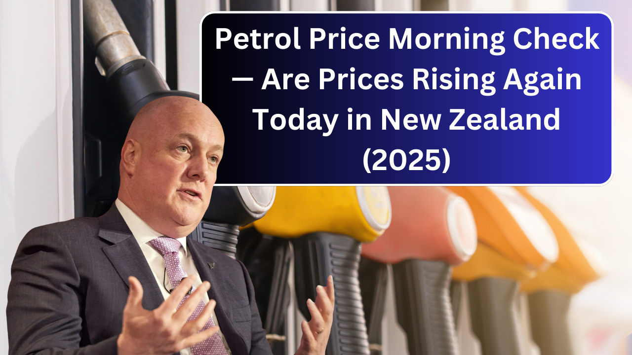 Petrol Price Morning Check — Are Prices Rising Again Today in New Zealand (2025)