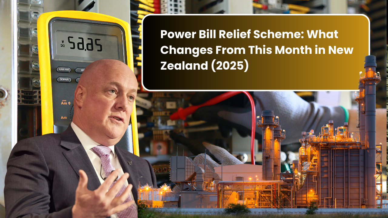 Power Bill Relief Scheme: What Changes From This Month in New Zealand (2025)