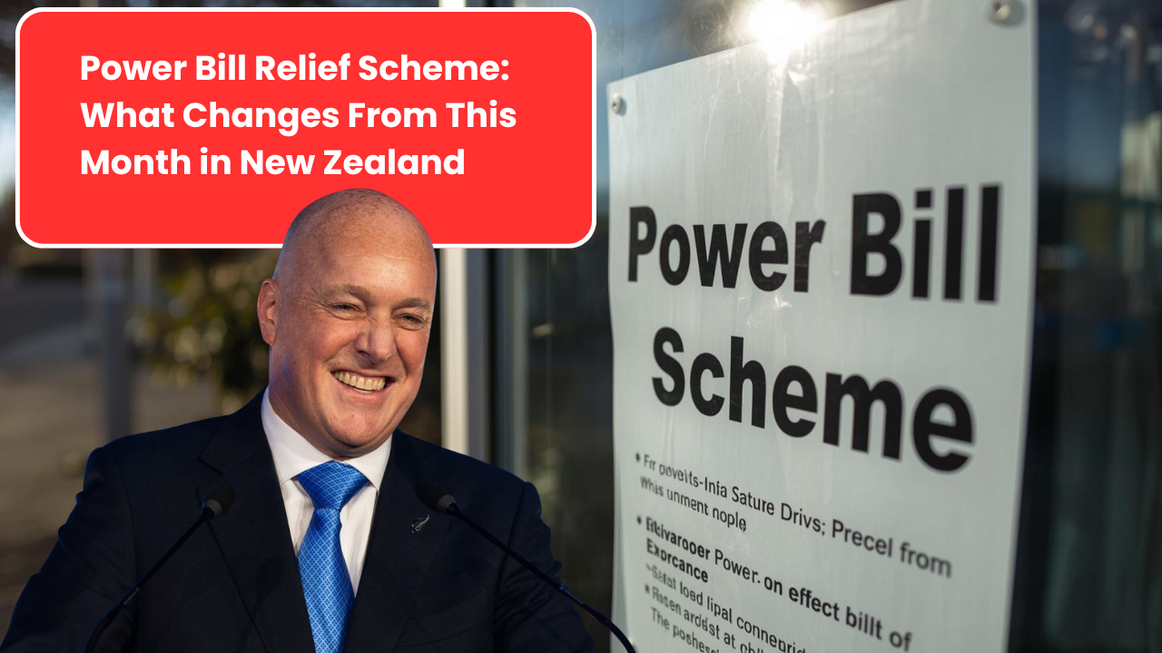 Power Bill Relief Scheme: What Changes From This Month in New Zealand