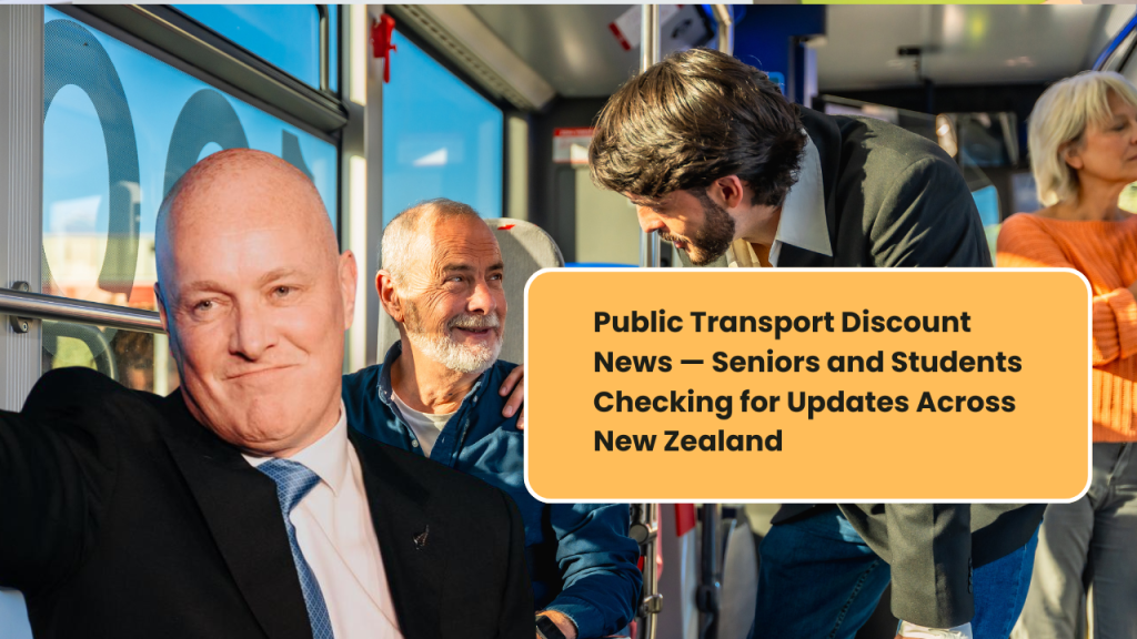 Public Transport Discount News — Seniors and Students Checking for Updates Across New Zealand