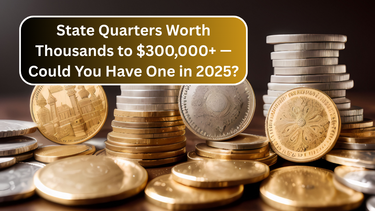 State Quarters Worth Thousands to $300,000+ — Could You Have One in 2025?
