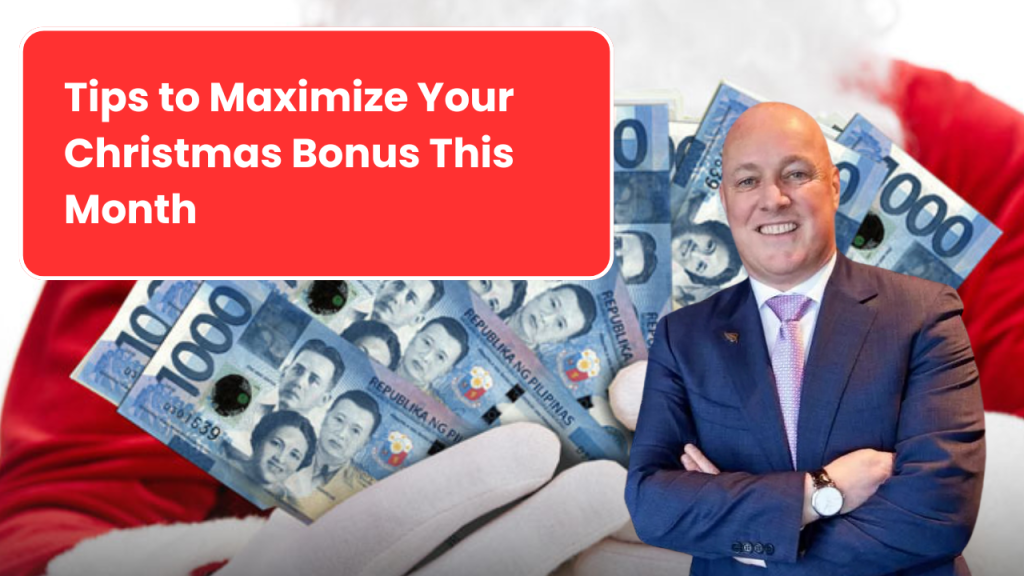 Tips to Maximize Your Christmas Bonus This Month
