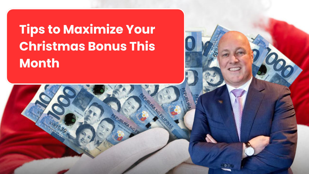 Tips to Maximize Your Christmas Bonus This Month