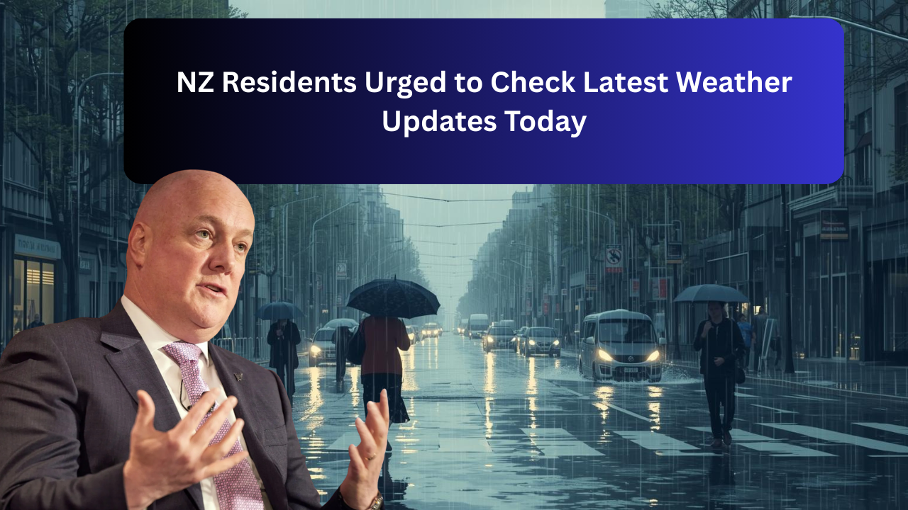 NZ Residents Urged to Check Latest Weather Updates Today